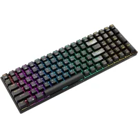 Клавиатура Royal Kludge RK100 RGB (черный, RK Red) фото 2